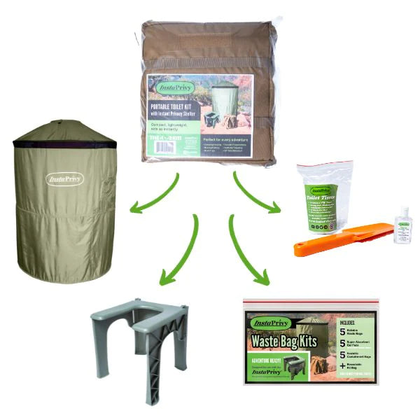 Toilet backpack deals