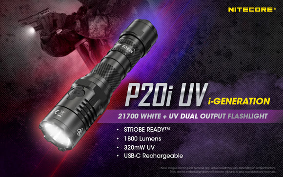 P20i UV 1800 Lumens with UV (CLEARANCE! Was $125)