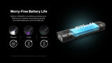EDC17  - 1,500 Lumen White, 1350mW UV, & 5mW Green Laser