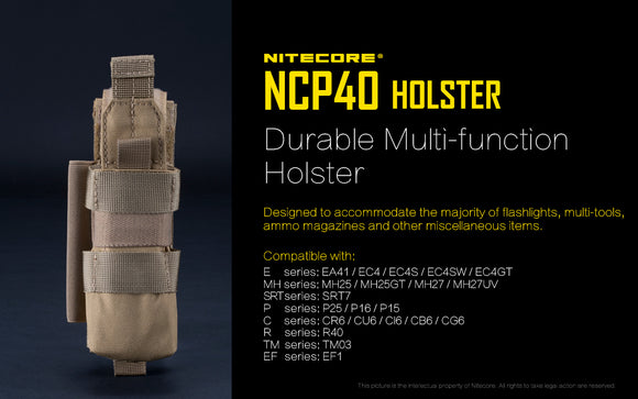 NCP40 Holster - Black Only