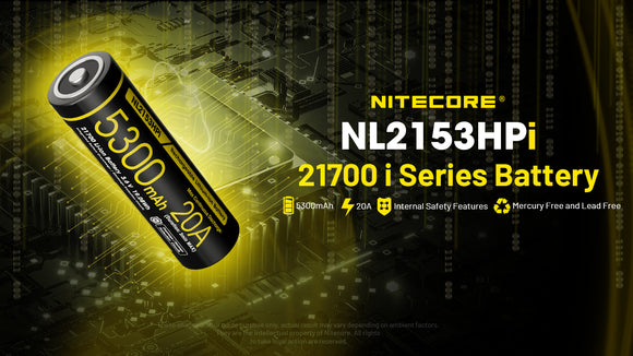 NL2153HPi 21700 Battery for all i Lights