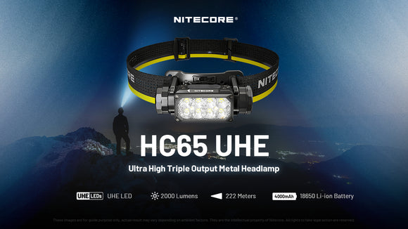 HC65 UHE 2,000 Lumens Headlamp