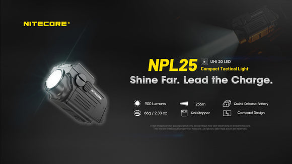 NPL25 900 Lumens Weapon Light