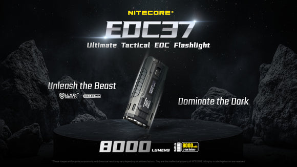 EDC37 - 8,000 Lumens - 420 Meters