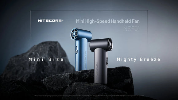 NEF01 Blue - Mini High Speed Fan