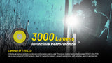 P23i - 3,000 Lumens - 470 Meter Throw