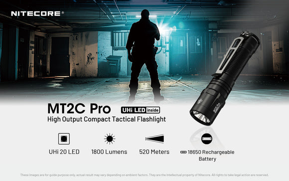 MT2C Pro *NEW* - 1,800 Lumens