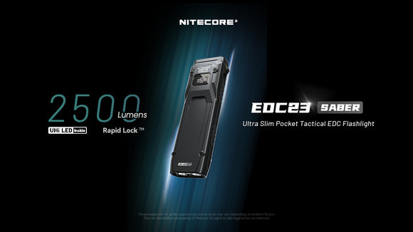 EDC23 2,500 Lumens *NEW*