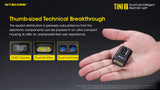 TINI2 500 Lumen Rechargeable Keychain Light