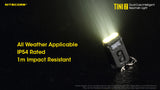 TINI2 500 Lumen Rechargeable Keychain Light