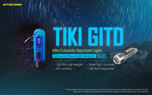 TIKI GITD BLUE