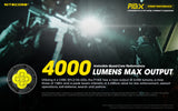 P10iX 4000 Lumens 158 Meter Throw