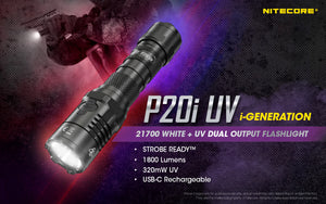 P20i UV 1800 Lumens with UV (CLEARANCE! Was $125)