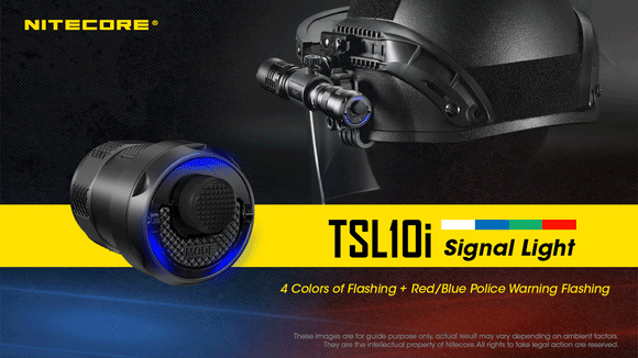 TSL10i Special Signal Tail Cap for P20i Flashlight